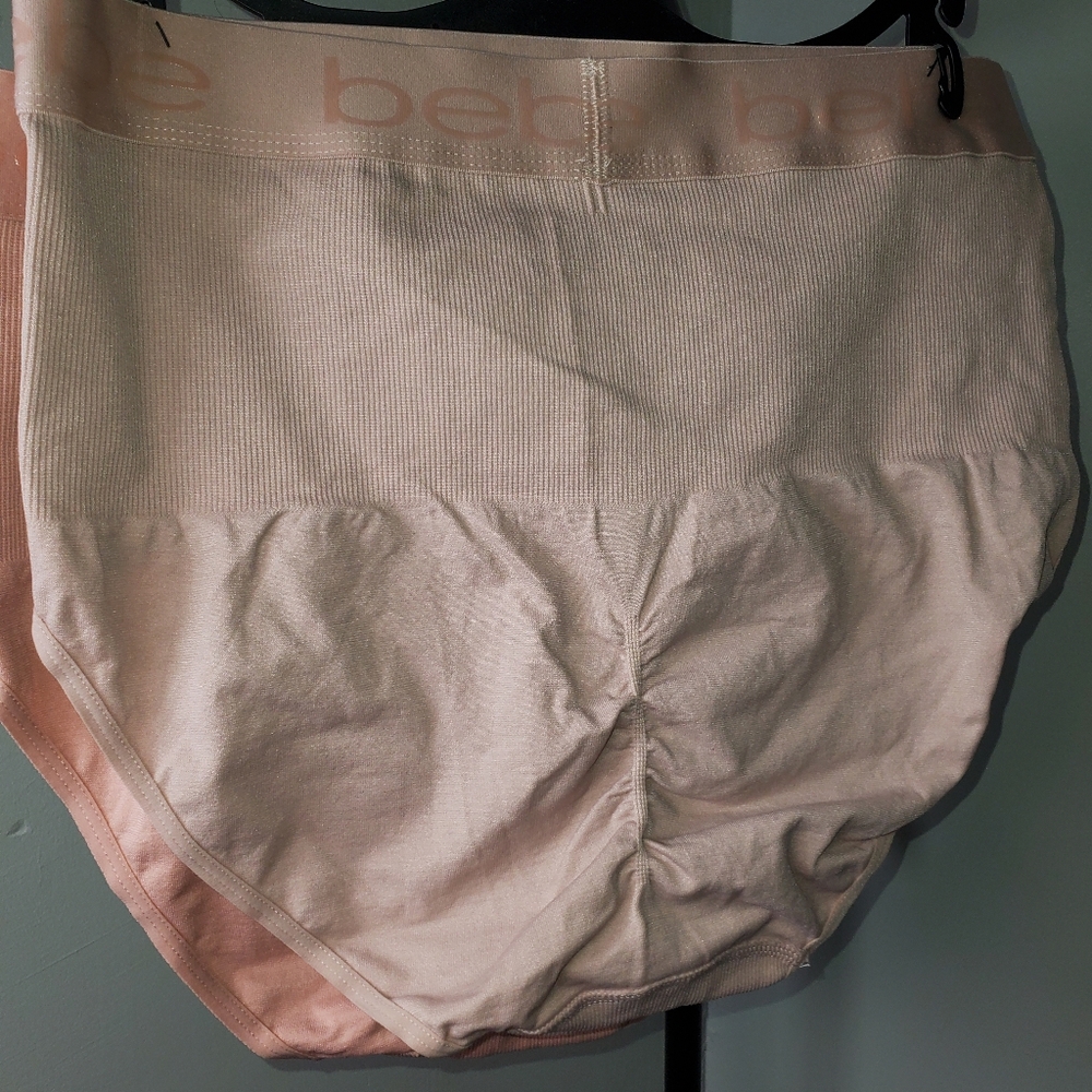 Bebe Seamless Shaping Briefs 2-Pack - Light Pink - Picture 3 of 3